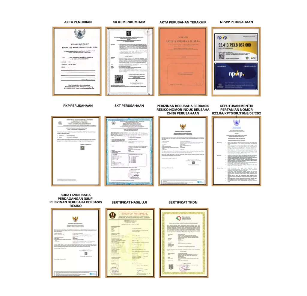 pupuk mustika tani legalitas perizinan